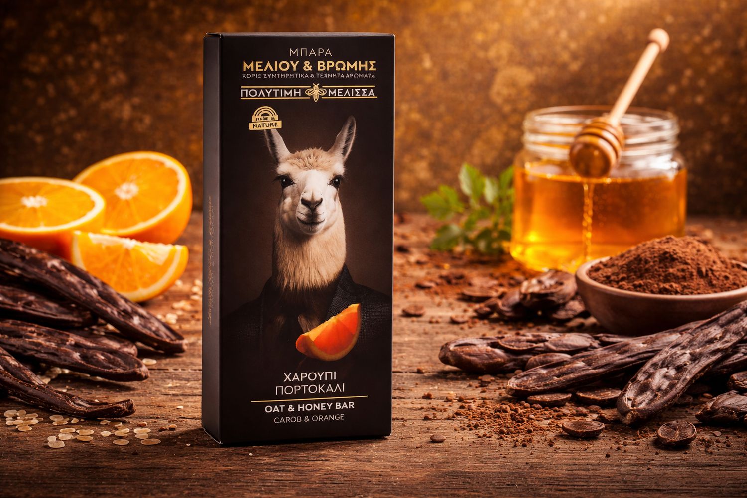 Χαρούπι και Πορτοκάλι 60γρ