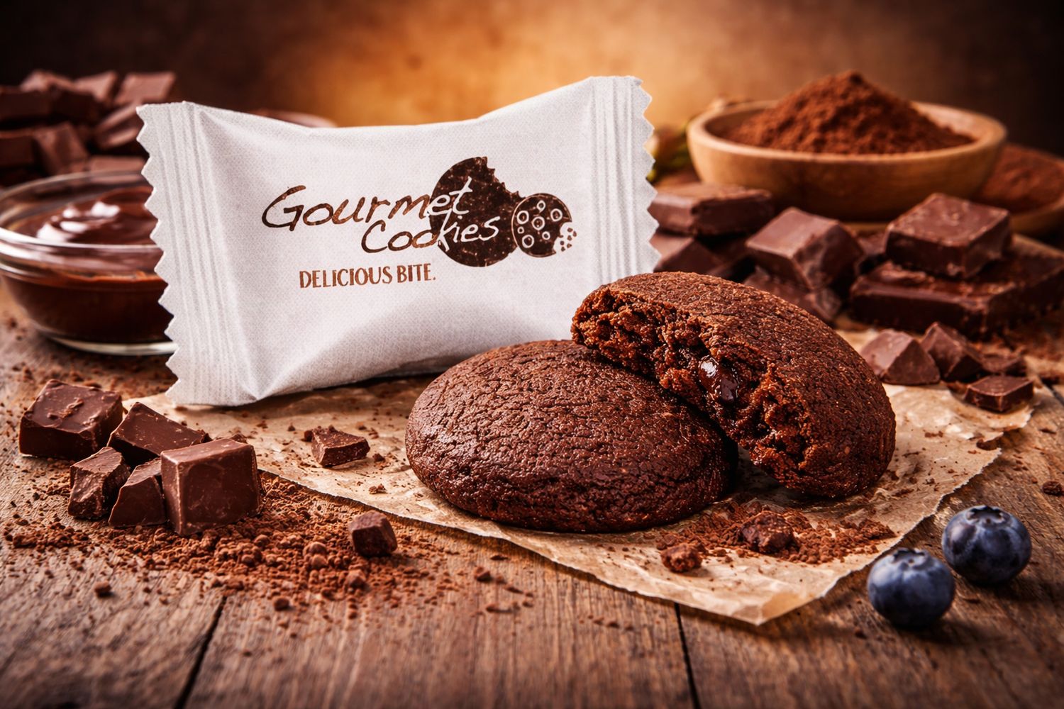 Cookies soft Brownies (10γρ) 4kg