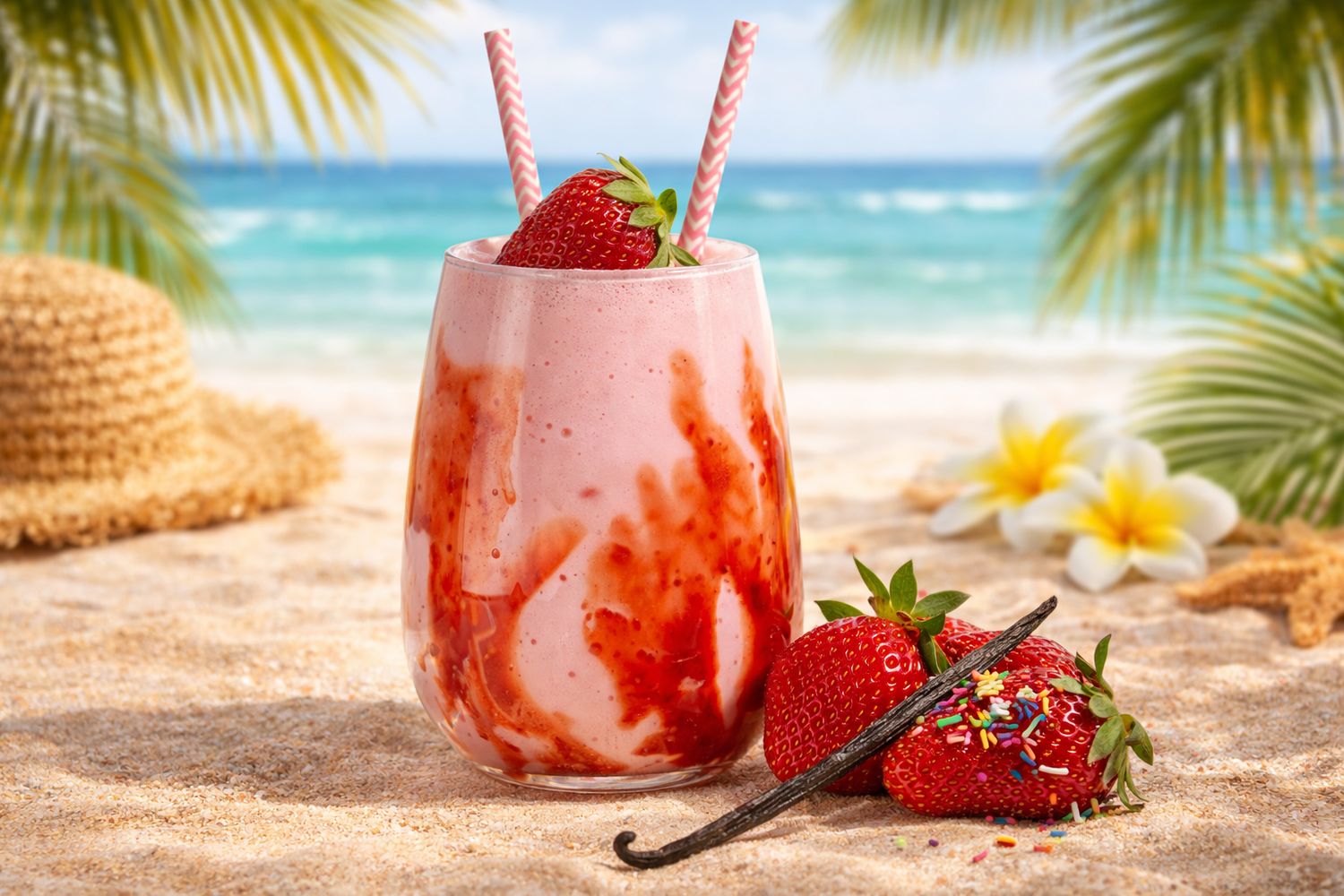 Milkshake Φράουλα Βανίλια 1kg