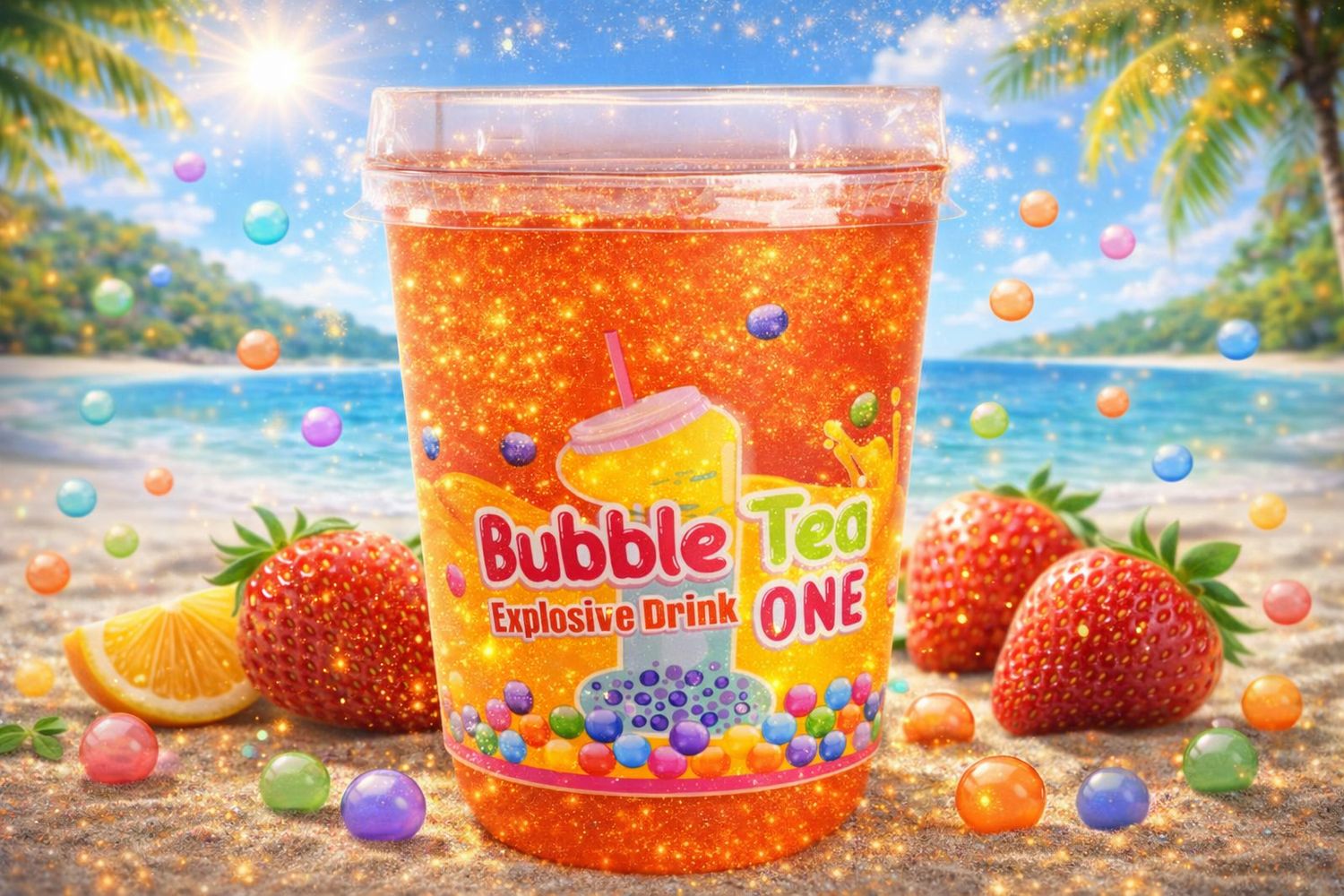 Gold Φράουλα 440ml