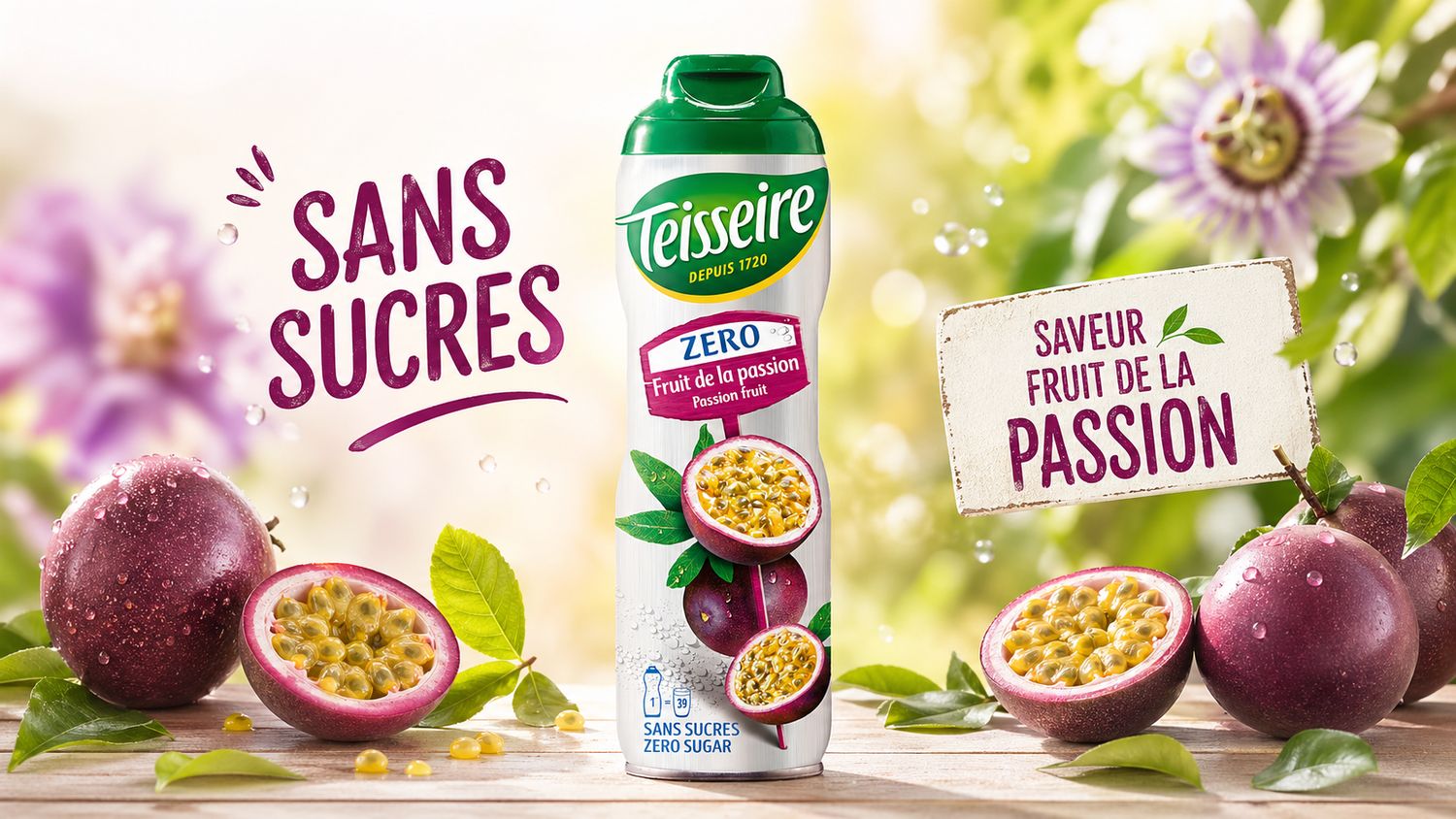 Passion fruit 600ml
