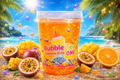 Bubble tea Maracuja &amp; Mango 440ml
