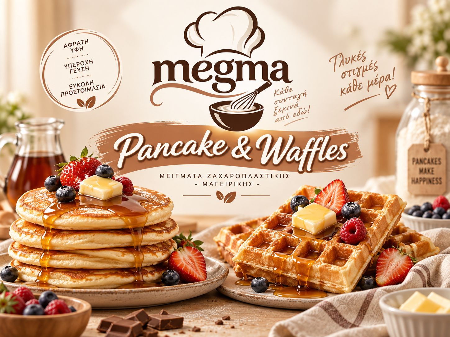 Pancake – Waffles Double Mix 1kg*15