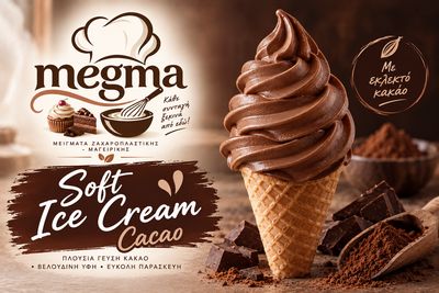 Soft Ice Cream Choco 1kg*15