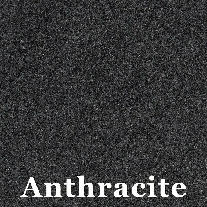 Anthracite 4 Way Stretch Van Lining Carpet - 1.4M