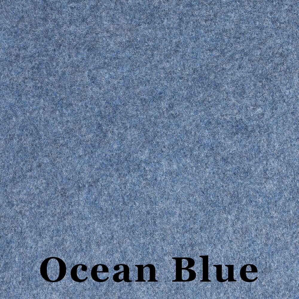 Ocean Blue 4 Way Stretch Van Lining Carpet - 2M