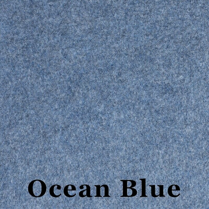 Ocean Blue 4 Way Stretch Van Lining Carpet - 2M