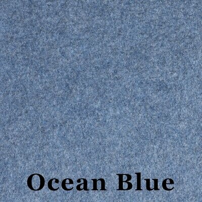 Ocean Blue 4 Way Stretch Van Lining Carpet - 2M