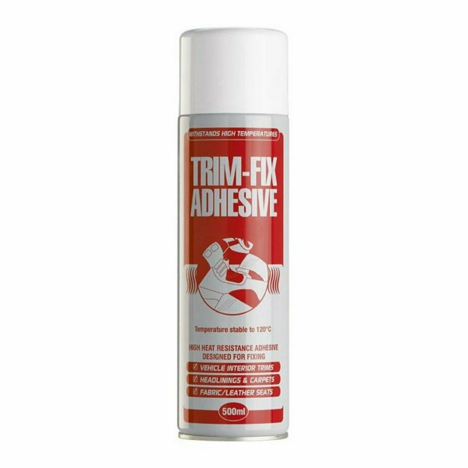 Trim Fix 500ml High Temperature Spray Adhesive