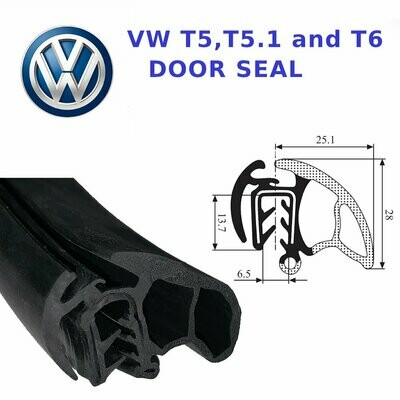 VW Transporter Front Door Seal T5 T5.1 T6