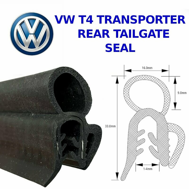 VW Transporter Tailgate Seal T4