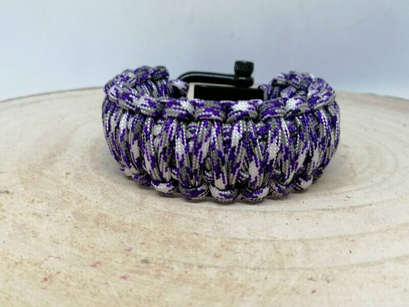 Paracord-Armband, breit, Umfang  18-20cm
