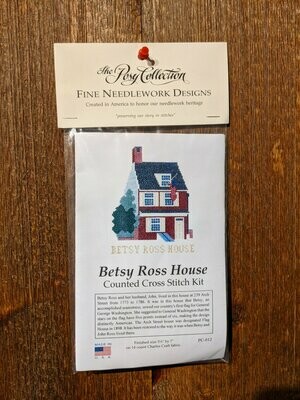 Betsy Ross House Counted Cross Stitch Kit