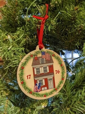 The Official Betsy Ross House Holiday Ornament