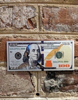 The $100 Bill Ben Franklin Magnet