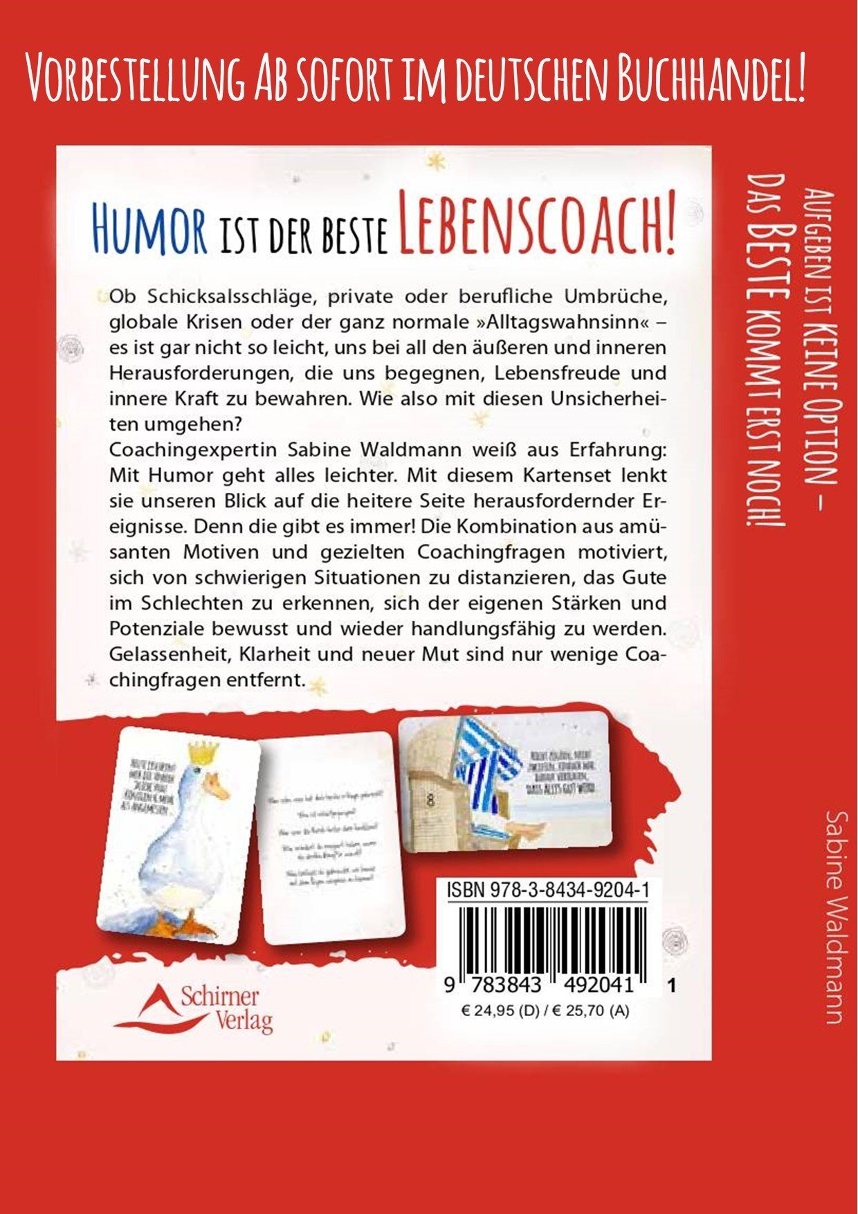 Selbstcoaching-Kartenset Aufgeben ist keine Option - Das Beste kommt erst noch