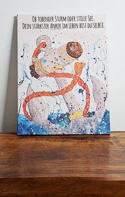 Leinwandbild Leinwandbild "Anker"