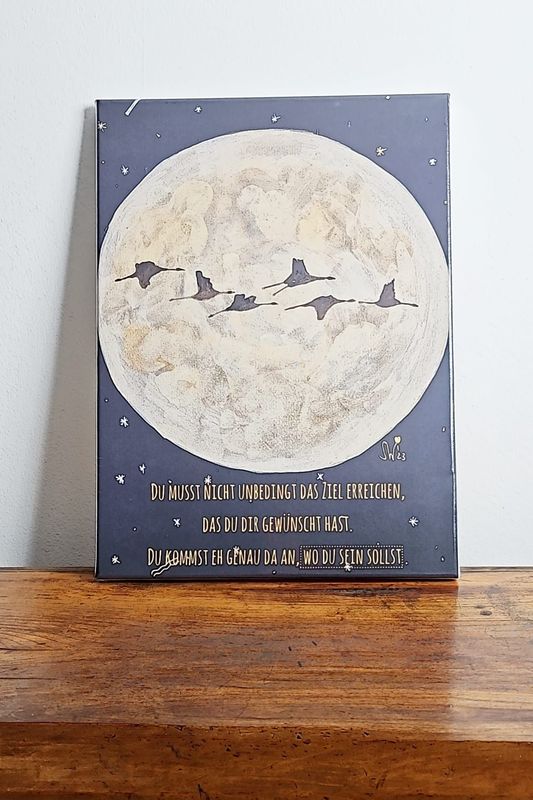 Leinwandbild Leinwandbild "Zugvögel"