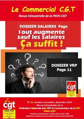 Le Commercial CGT N° 28 Le Commercial CGT N° 28