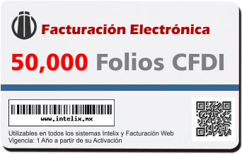 50,000 Folios CFDI