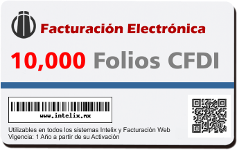 10,000 Folios CFDI