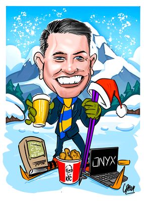 Ipad Pro Digital Caricature Drawing[Full colour] A4-A3. PRICE IS FOR EMAILED ONLY.