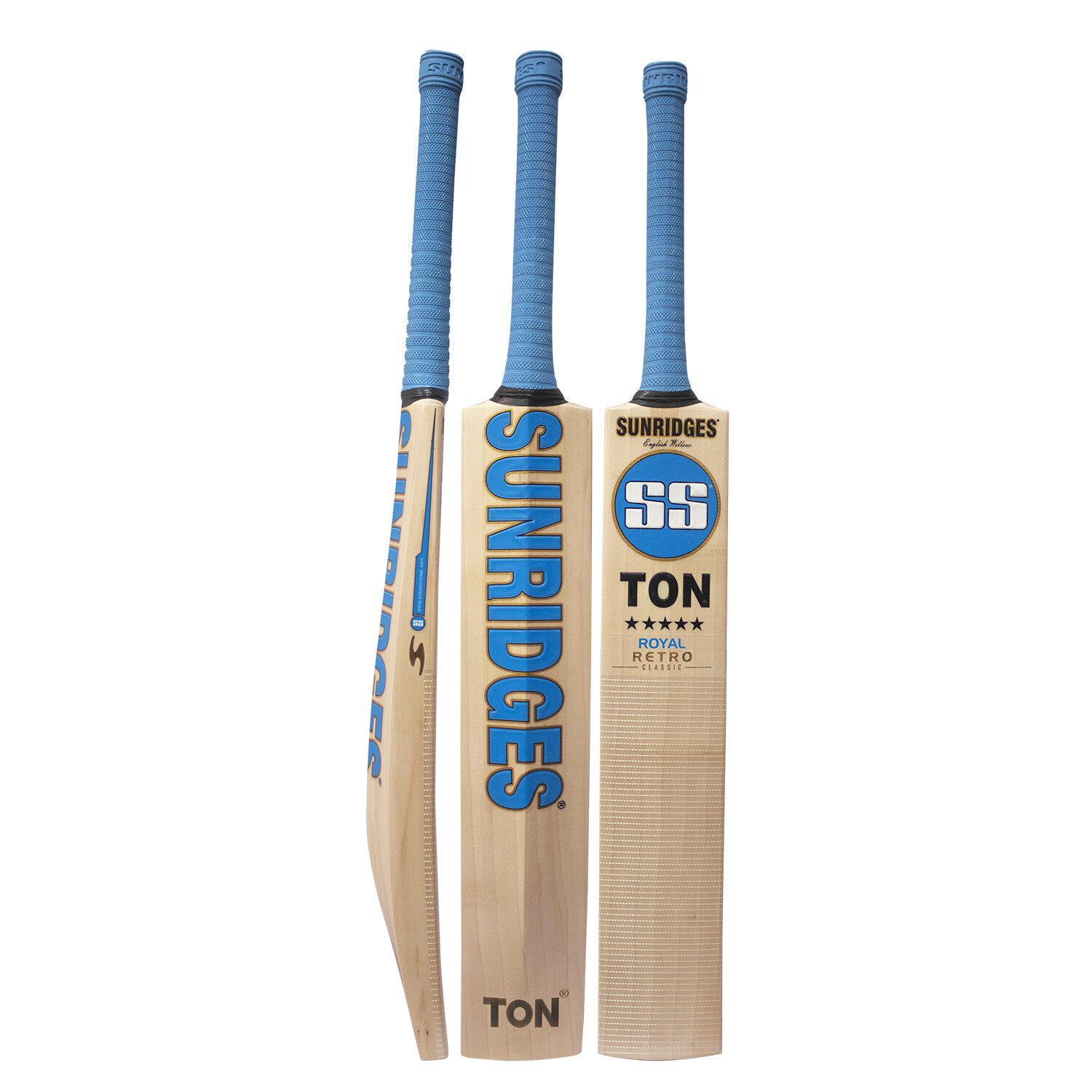 SS Retro Royal Edition Junior and Senior English Willow Bat