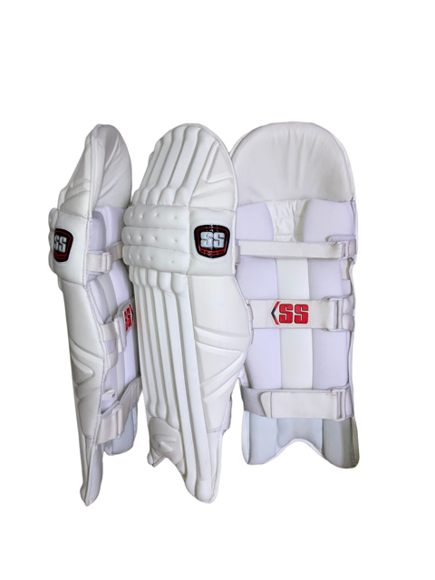 SS Test Opener All White Batting Pad