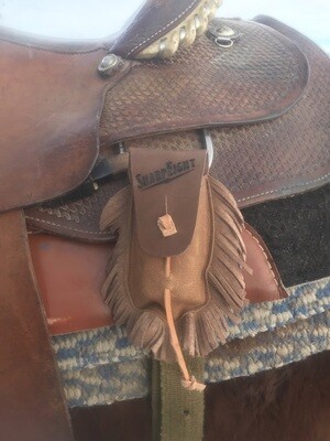 Sharp Eight Baby Powder Holder Rodeo Western