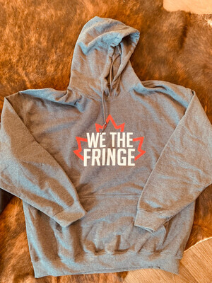 We The Fringe- Charcoal X-Large Hoody