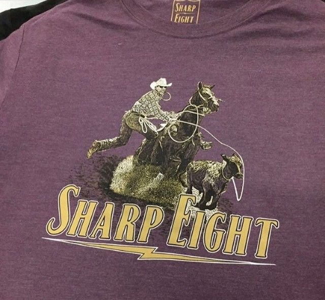 Mens Roping Sharp Eight TD t-shirt