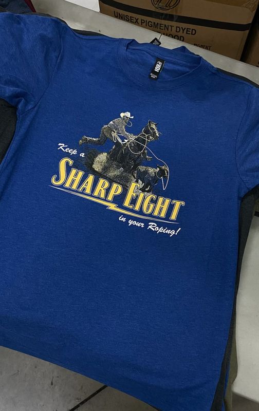 Mens Roping Sharp Eight NEW Tshirt