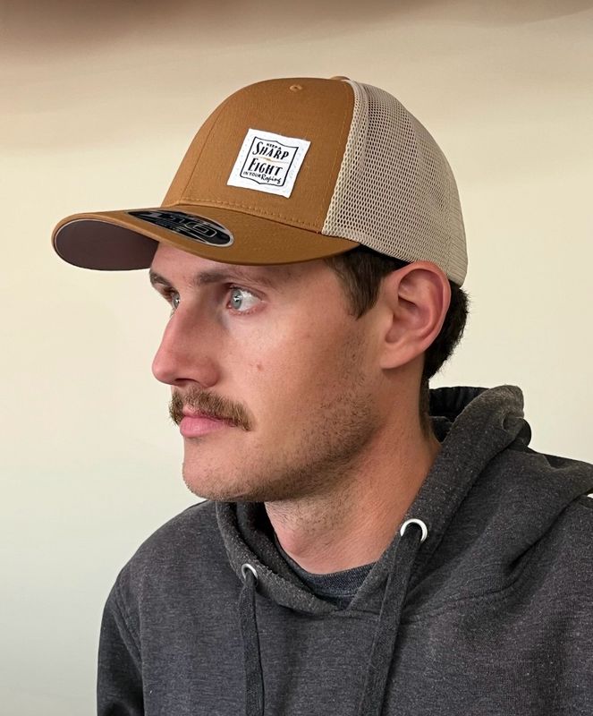 Sharp Eight Hat with woven Patch