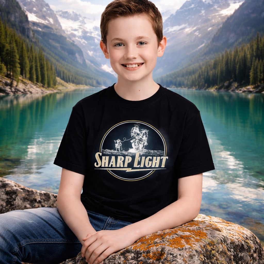 Boys - Sharp Eight Roping Tshirt