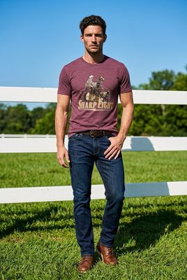 Mens Roping Sharp Eight TD t-shirt