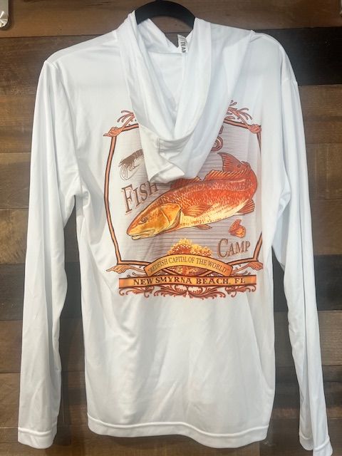 Red Fish Performance LS Hoodie