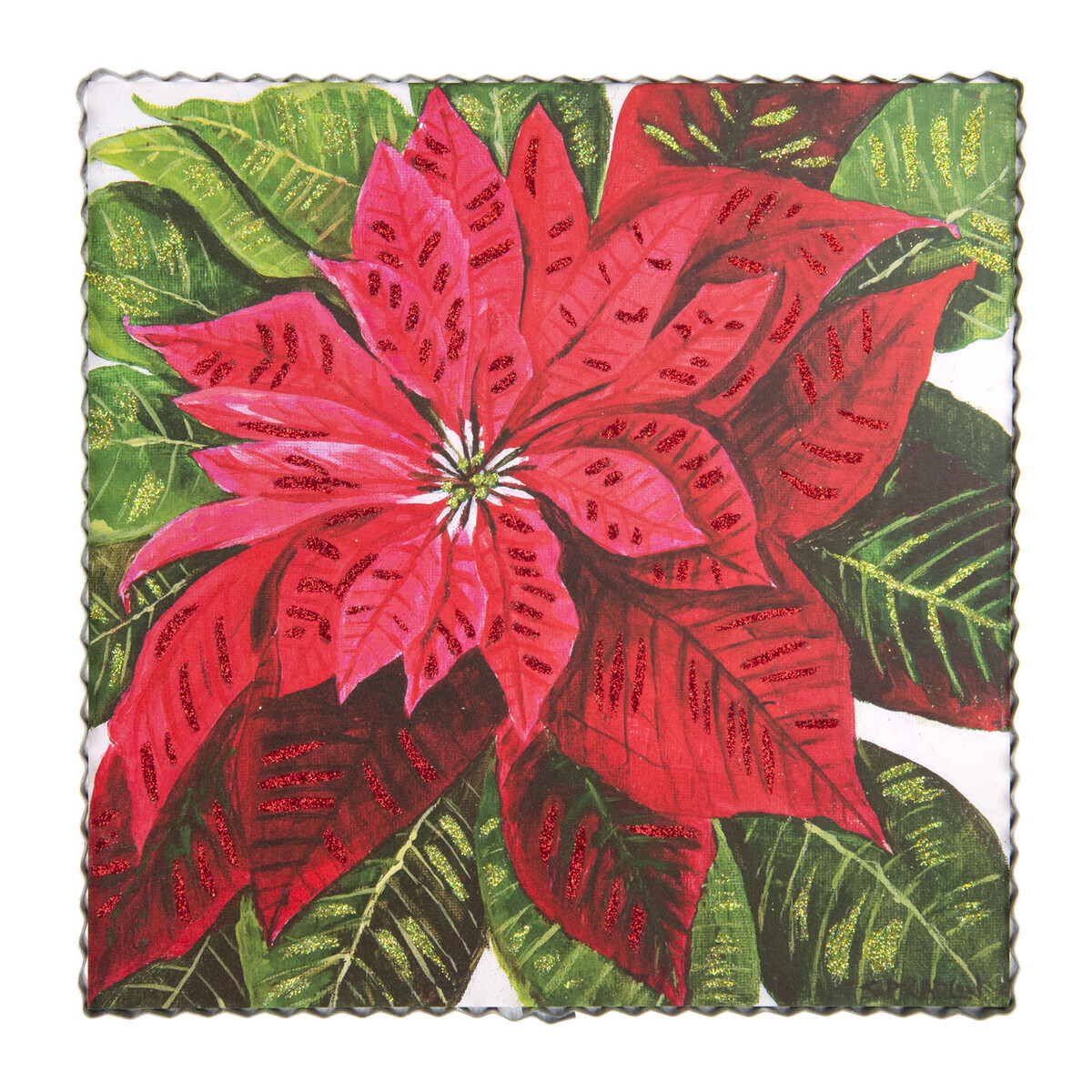 Round Top Collection Mini Gallery Brilliant Poinsettia