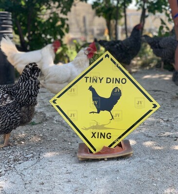 Chicken XING Sign