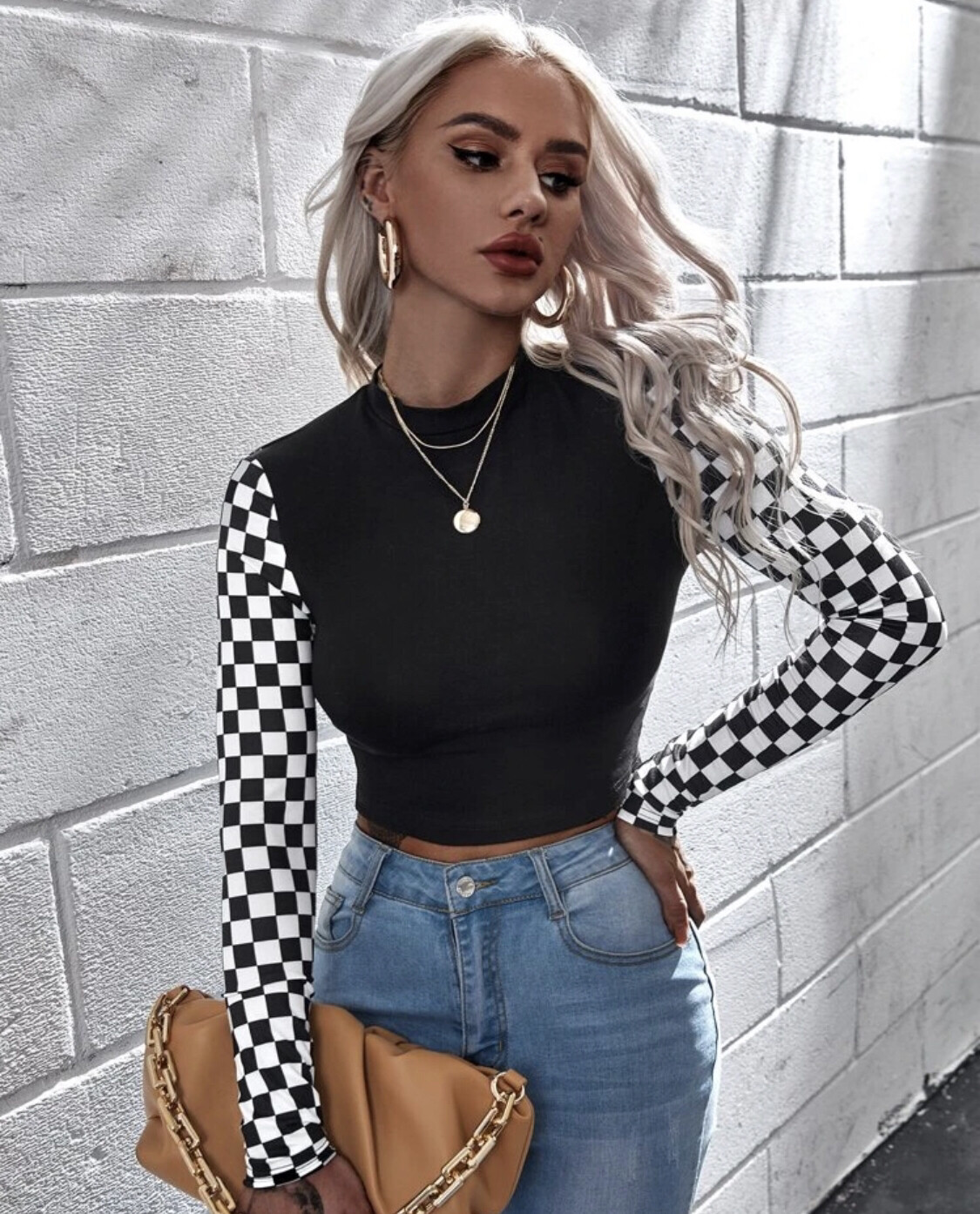 Checked Long Sleeve