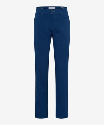 Brax Cadiz 5 Pocket Cotton Jeans - Cove Blue