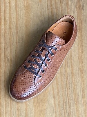 Lacuzzo Casual Shoes - Tan plaited leather