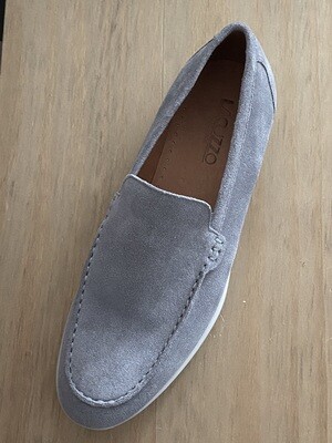 Lacuzzo Casual Shoes - Light Grey Nubuck Slip on loafer