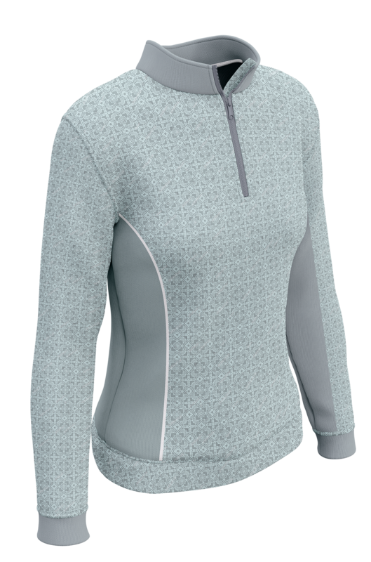 LAMÉE Performance Riding LS Shirt Morning Mist