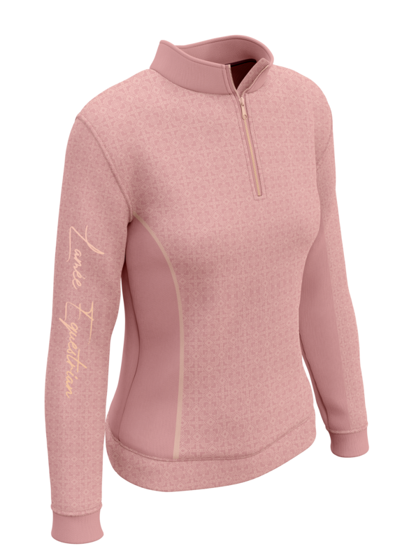 Cream-Blush LS UV Shirt &#39;SS 24