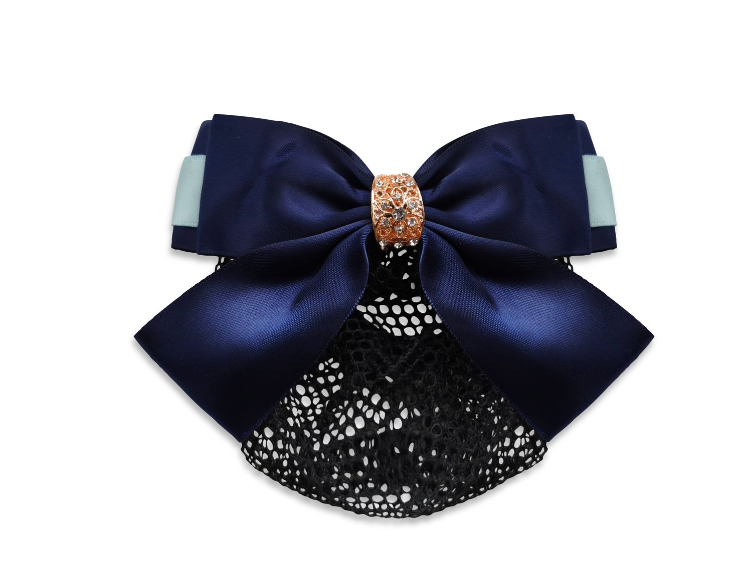 LAMÉE ROSE GOLD HAIR BOW DUO TONE