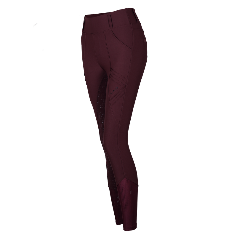 LAMÉE Compression Lux Leggings - Full Seat Wild Berry