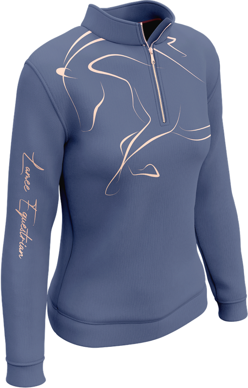 LAMÉE Velvet Dusk UV Premium Performance Riding LS Shirt