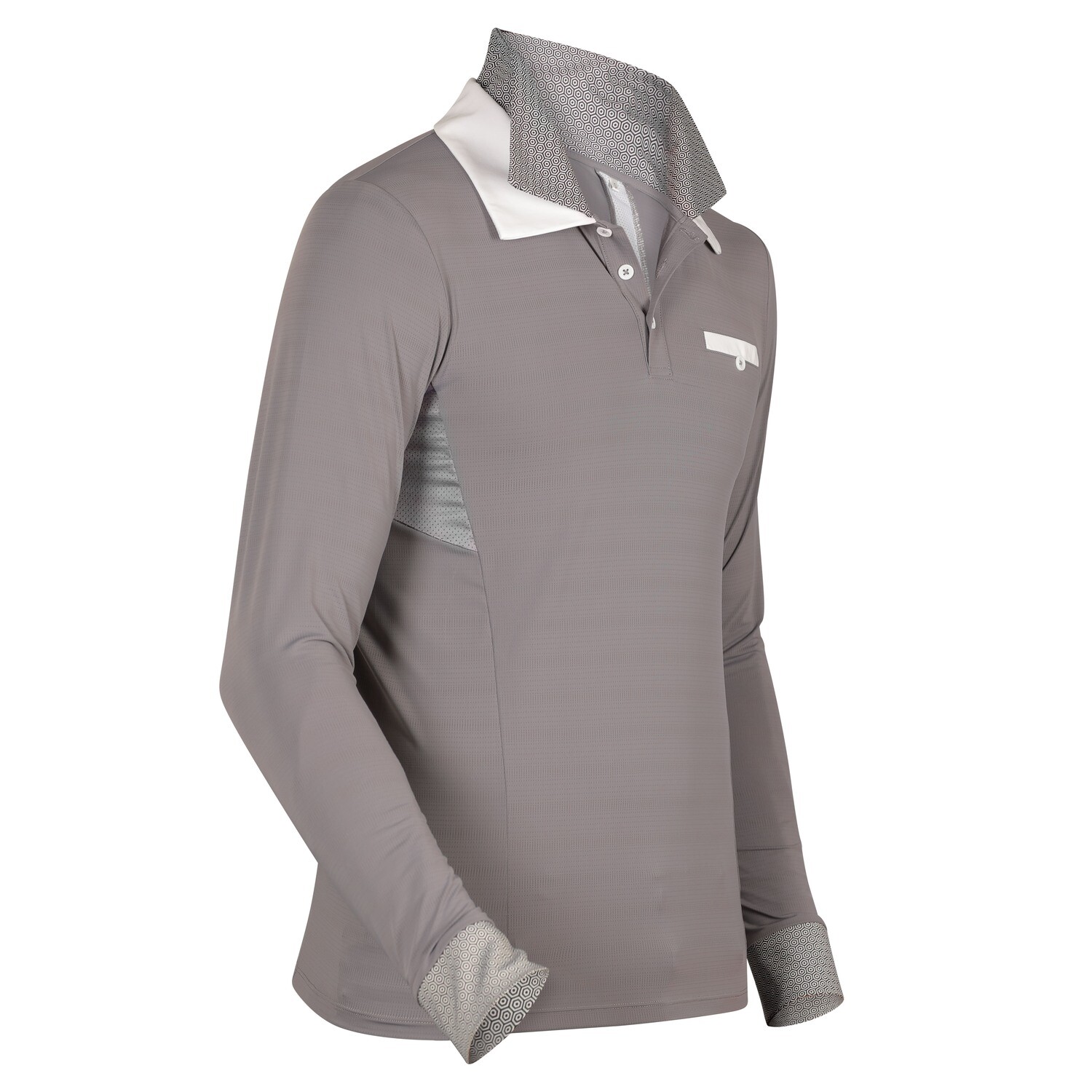 ALTA Harbour Grey Long Sleeve Shirt