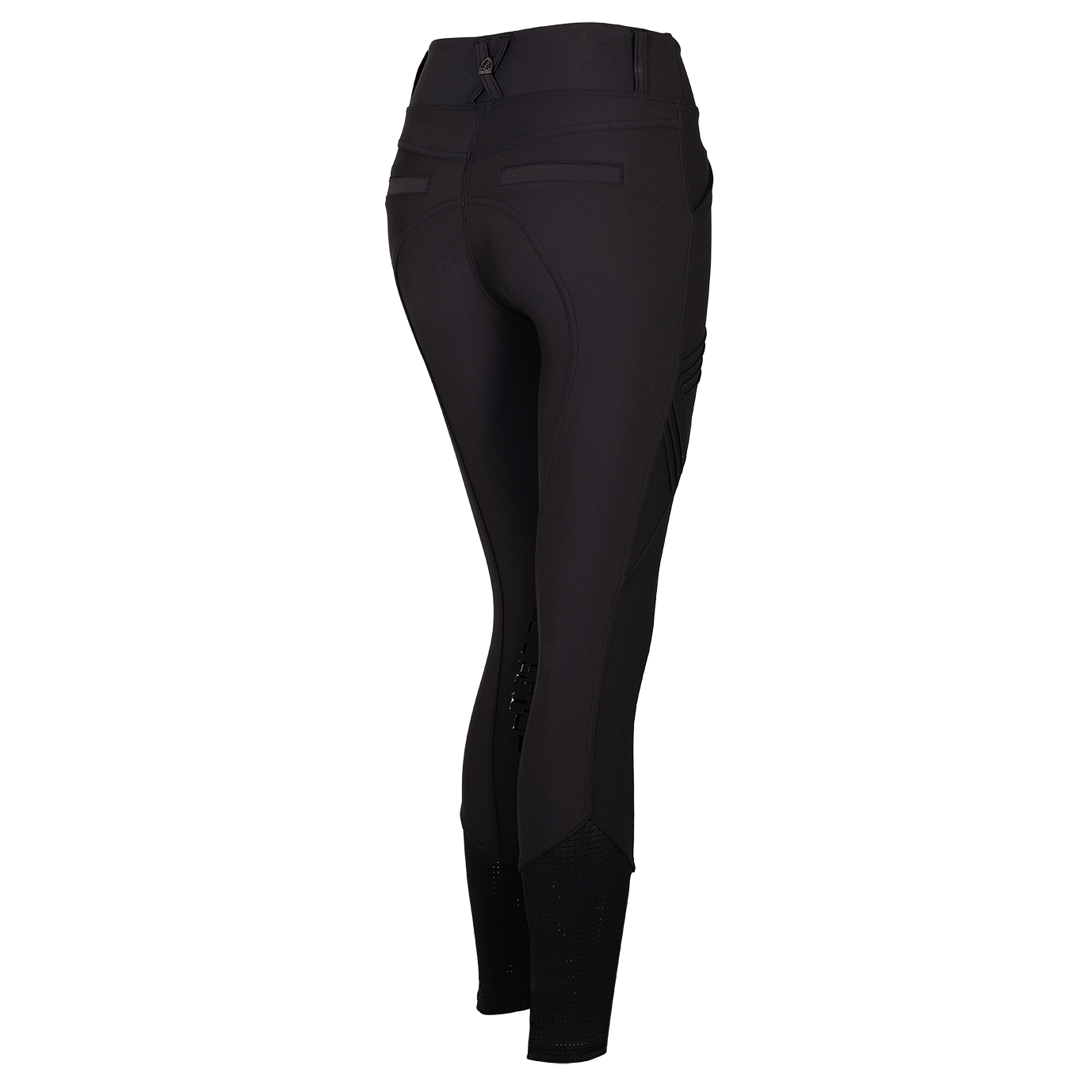 LAMÉE Compression Lux Leggings - Knee Grip Charcoal