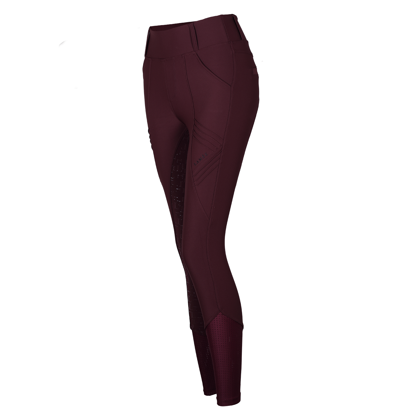 LAMÉE Compression Lux Leggings - Full Seat Wild Berry